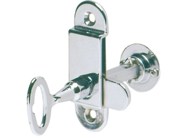 Hollow tile lock with key