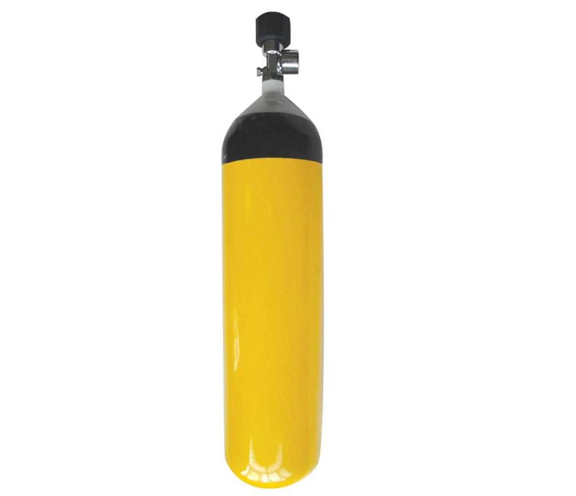 Cilindro de respeto 6l con válvula 300 bar