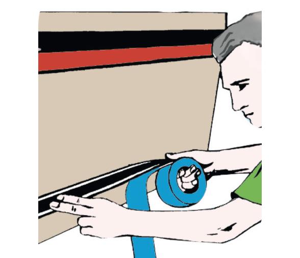 Cinta Adhesiva Linea Flotacion 15 mm