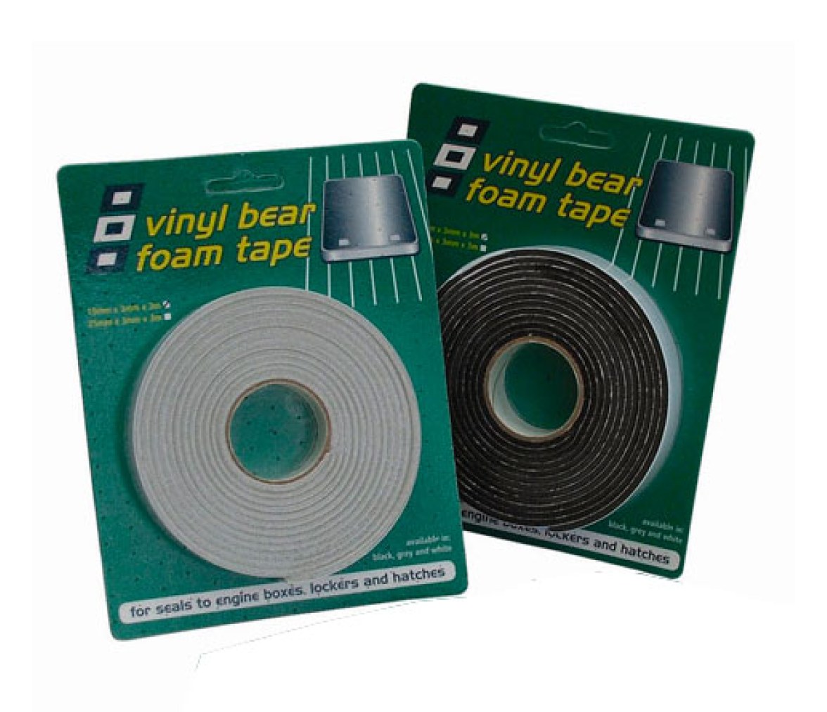 PSP Junta de Sellado Aislante Vinyl Foam Negro 3mmx3m