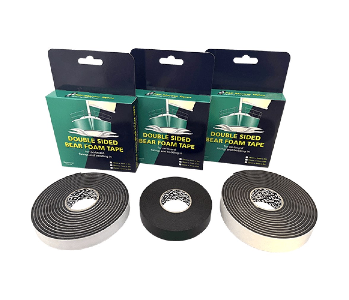 Cinta Doble Cara de Espuma de Vinilo 19x1mm 5m