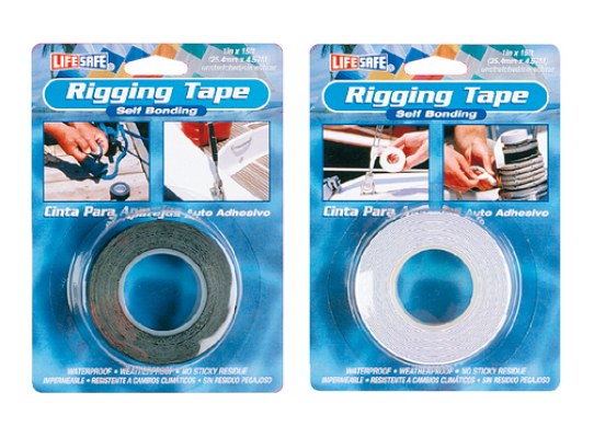 Rigging tape self-fusing