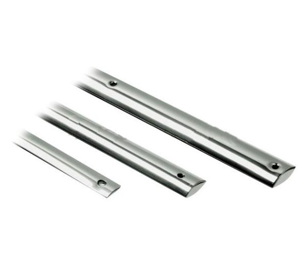 Cinton Perfil Media Luna de Acero Inoxidable Pulido