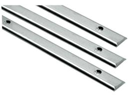 Cinton Perfil Redondeado Acero Inoxidable Pulido