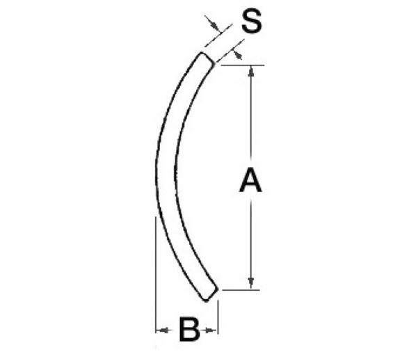 Cinton Perfil Acero Inoxidable Pulido