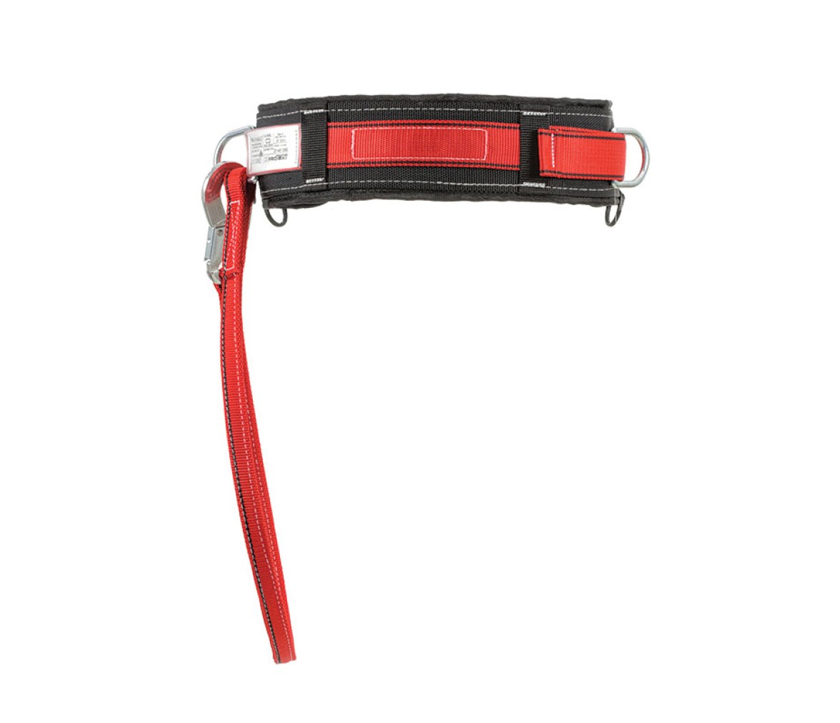 Cinturón de bombero con línea de seguridad, M-XL (85-120 cm), EN358, CE