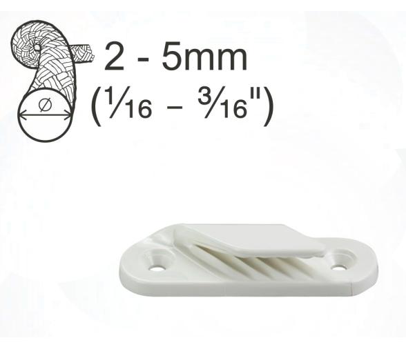 Clamcleat CL214W - Mordedor para línea de relinga