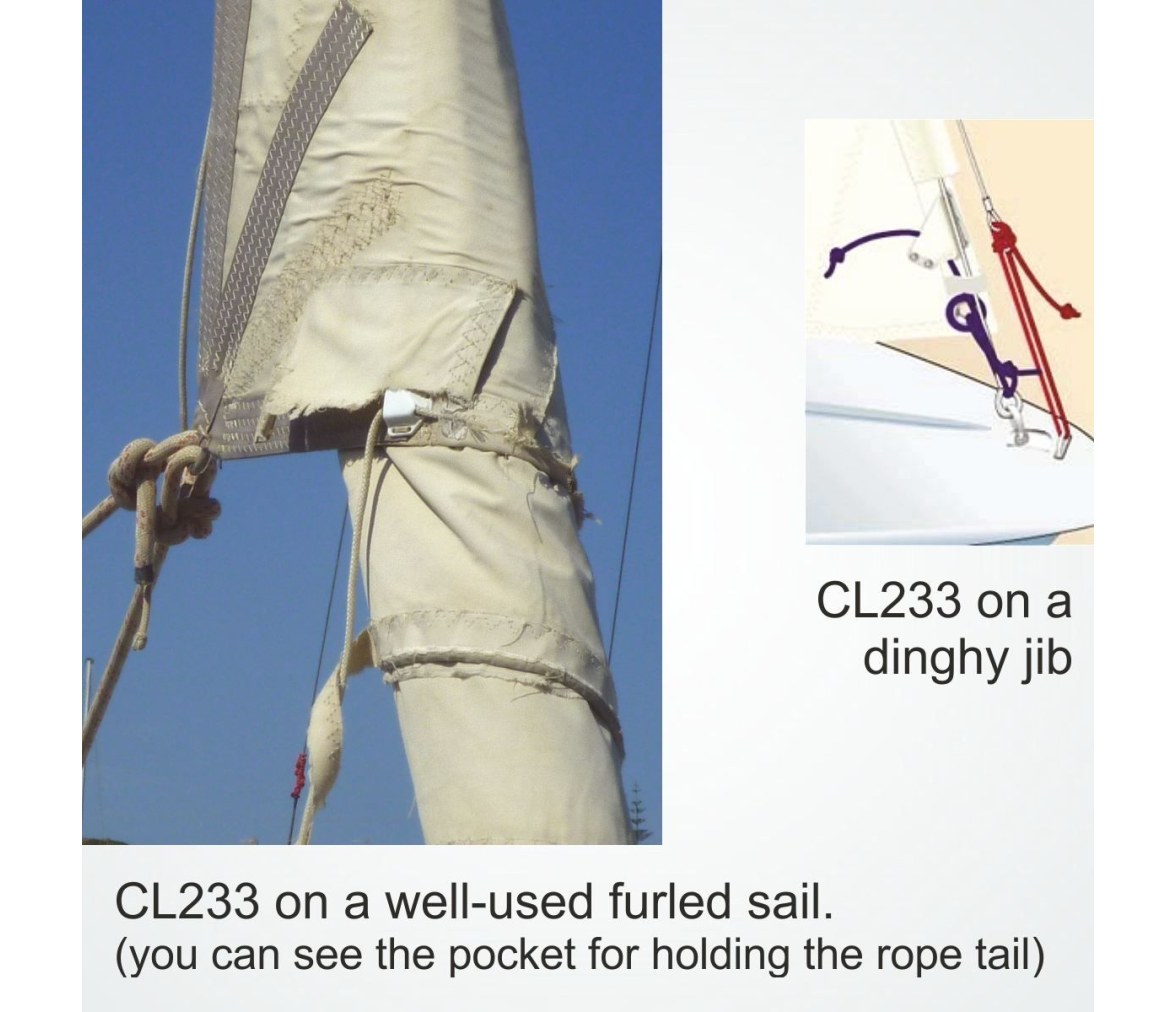 Clamcleat CL233 Mordedor de Línea de Vela