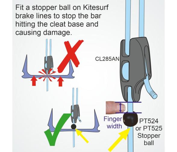 Clamcleat CL285 Racing Aero cleat (Mk2 style)