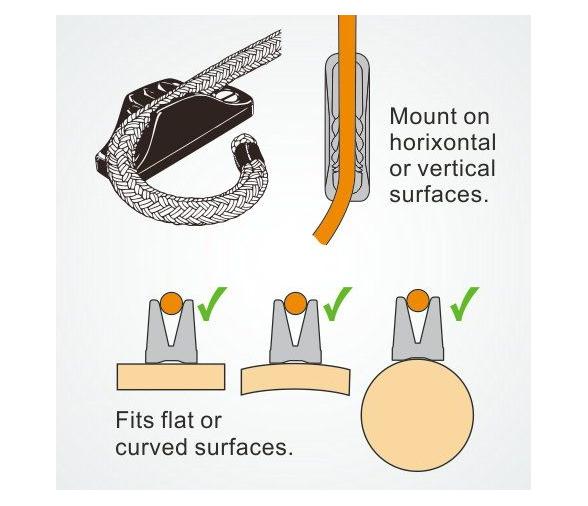 Clamcleat Mordedor CL274 Micro Abierto