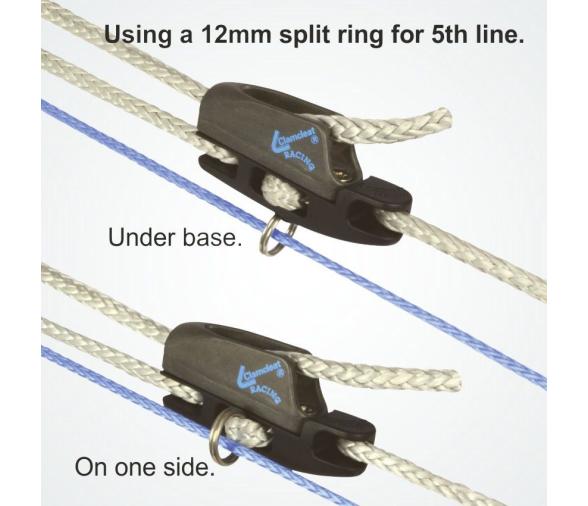 Clamcleat Mordedor CL826-11 Aero cleat con CL211 Mk2
