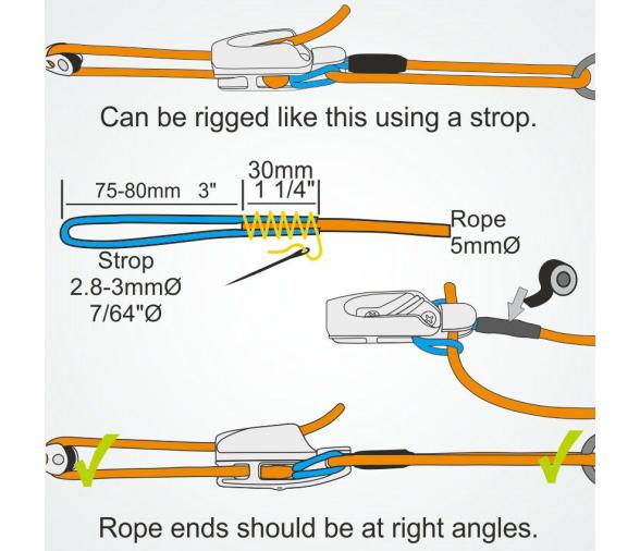 Clamcleat Mordedor CL826-11 Aero cleat con CL211 Mk2
