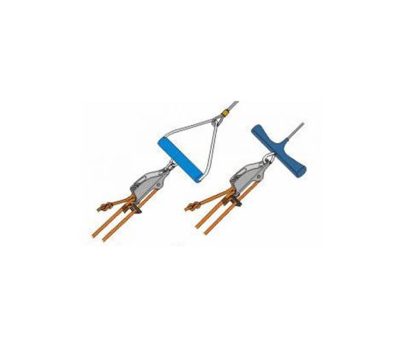 Clamcleat Mordedor de Trapecio Aluminio CL253