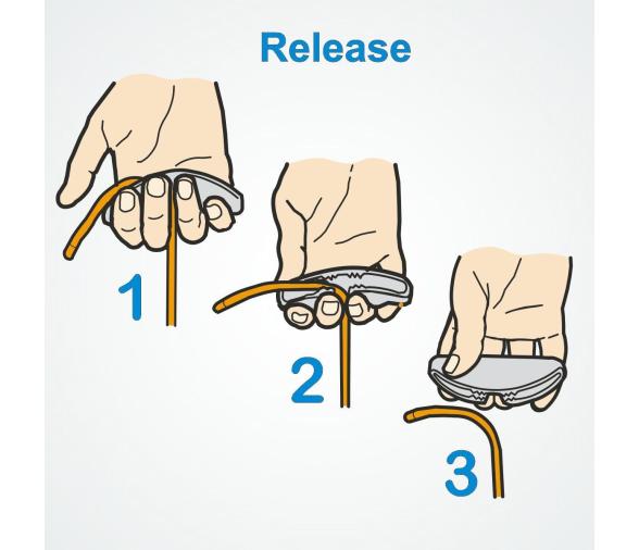 Clamcleat mordedor movil con cabo CL261