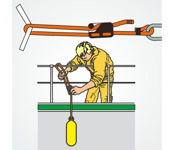 Clamcleat Mordedor para Defensas CL234 / Mordedor de Lazo Grande