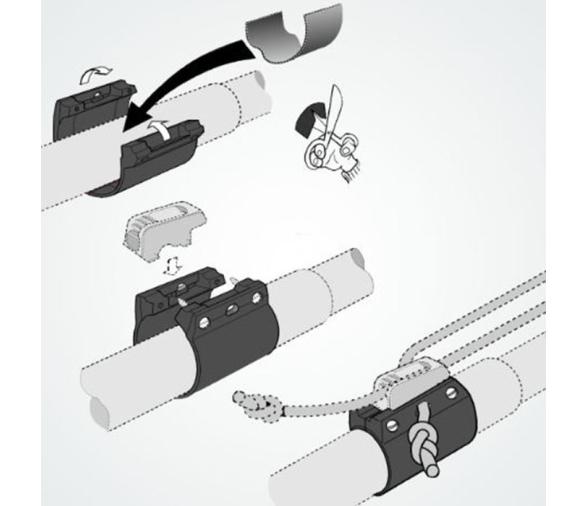 Clamcleat Mordedor CL244 Aluminio