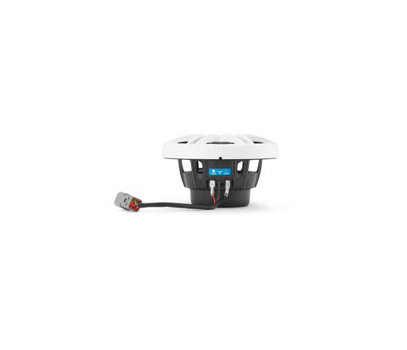 Clarion Altavoces náuticos CMSP, 6,5" con LED y rejilla Sport blanca y gris