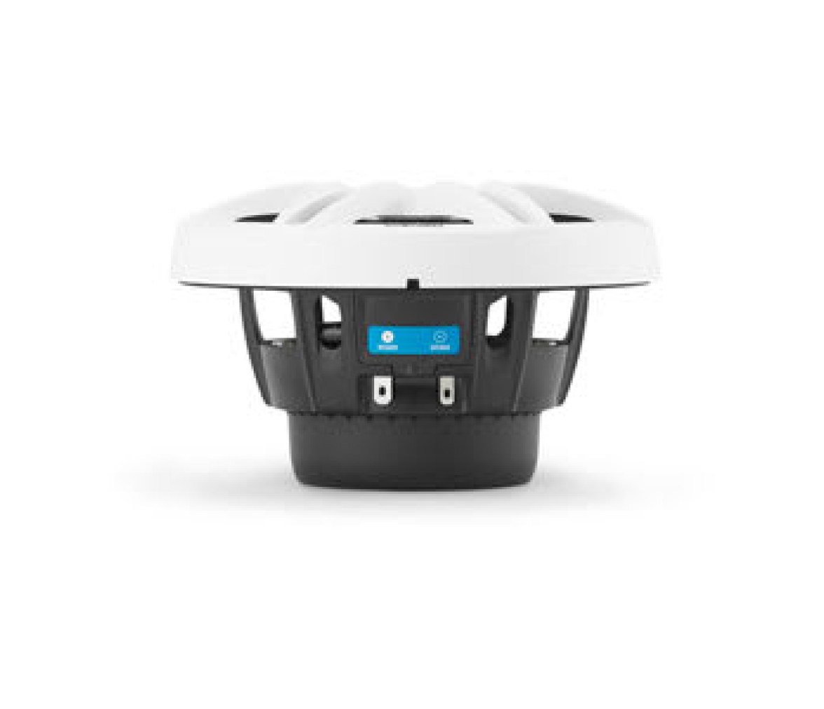 Clarion Altavoces náuticos CMSP, 6,5" con rejilla Sport blanca y gris
