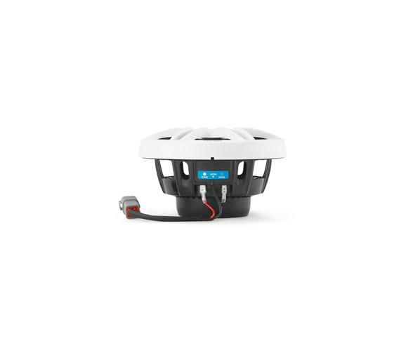 Clarion Altavoces náuticos CMSP, 7,7" con LED y rejilla Sport blanca y gris