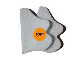 Clegss Estropajos Blanco Suave