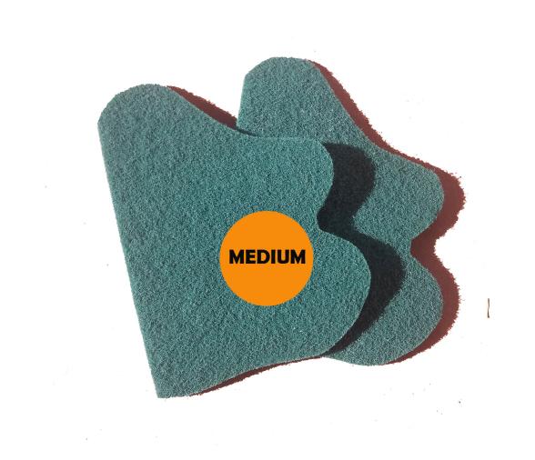 Clegss Estropajos Verde Medio