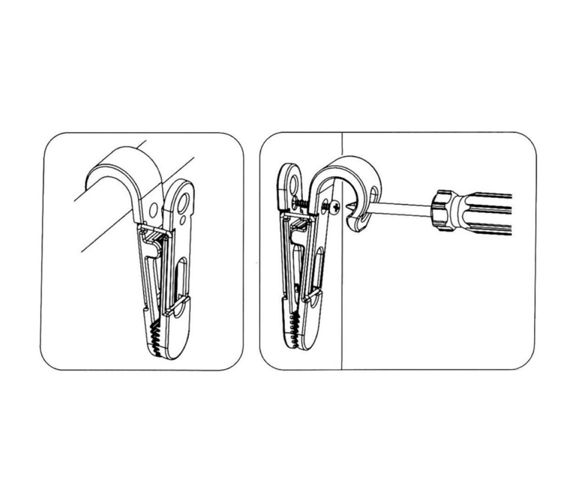 Pinzas Clip de fijación multiusos