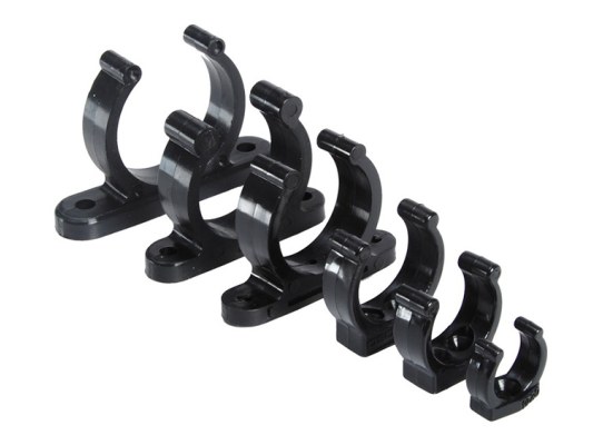 Heavy Duty Plastic Clip Black