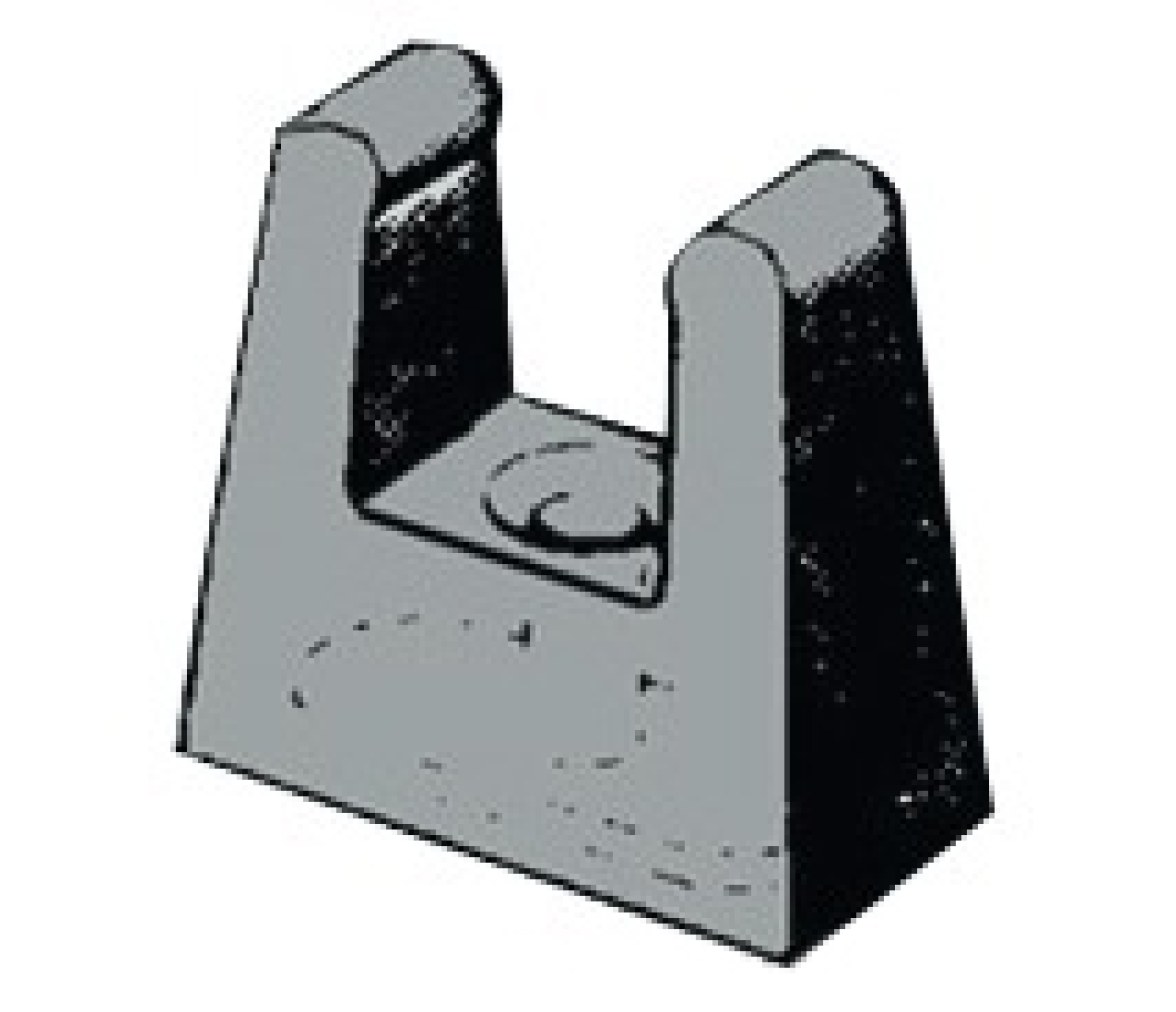 Tiller extension retaining clip