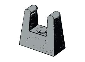 Clip de retención de extensión de timón