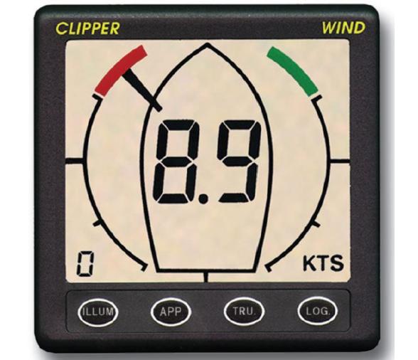 Clipper Display de Viento Táctico/ Aparente y Real