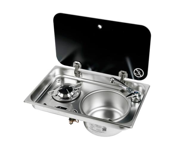 Fregadero y Cocina Empotrable 1 Fuego