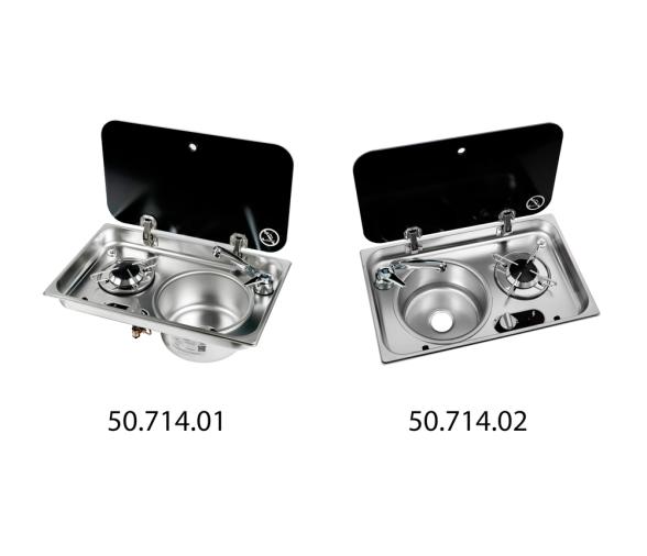 Fregadero y Cocina Empotrable 1 Fuego