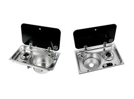 Fregadero y Cocina Empotrable 1 Fuego