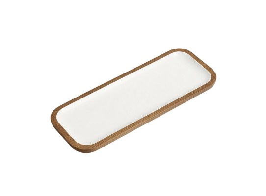 Cocoa - Bandeja, Blanco 38x15 - Set 2u. - Marine Business