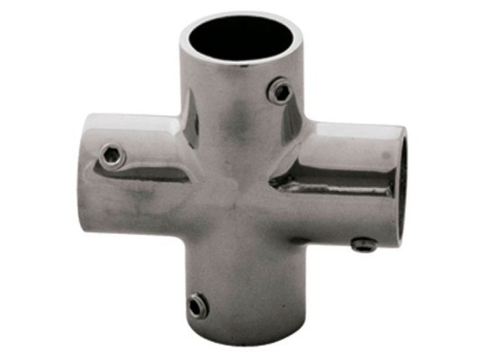 Stainless Steel 90 Degree Cross Connector