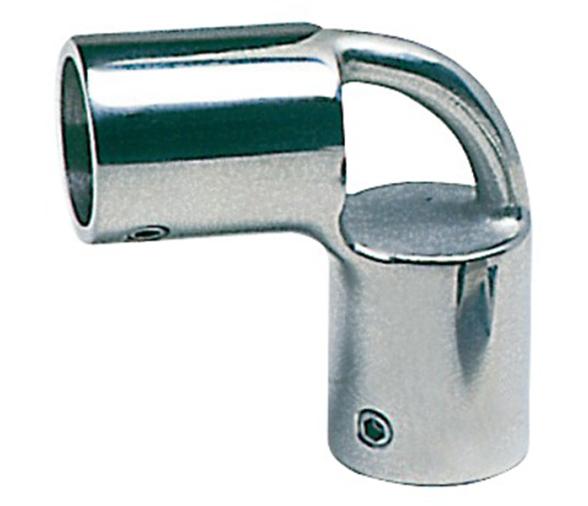 Codo de 90 grados con ojo