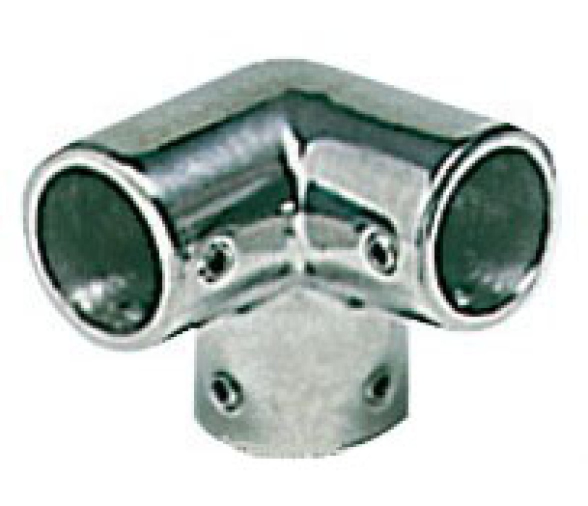 Codo 3 Vias Acero Inoxidable