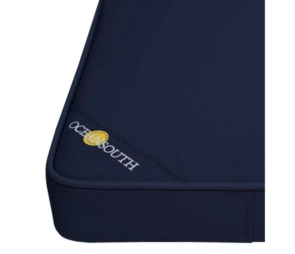 Cojin Azul Navy de Poliester para Banco