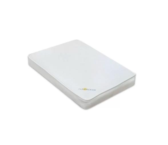 Cojin Blanco de Poliester para Banco