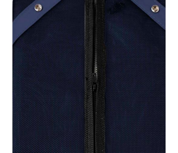 Cojin Doble Azul Navy de Poliester para Banco