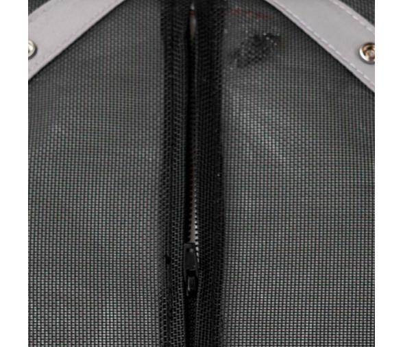 Cojin Doble Gris de Poliester para Banco