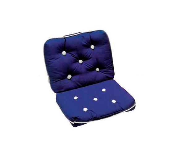 Cojin en Kapok Doble Azul 80 x 45 cm