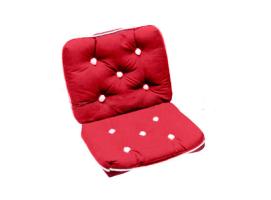 Cojin en Kapok Doble Burdeos 80 x 45 cm