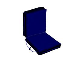 Cojin Flotante Cubierta Doble Azul