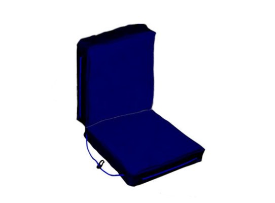 Blue Double Buoyant Deck Cushion