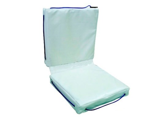 White Double Buoyant Deck Cushion