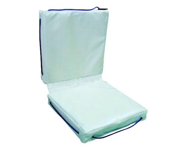 Cojin Flotante Cubierta Doble Blanco