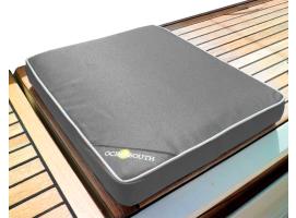 Cojin Gris de Poliester para Banco