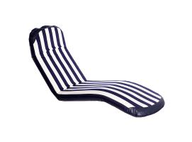 Cojin Tumbona Kingsize Azul-Blanco Comfort Seat