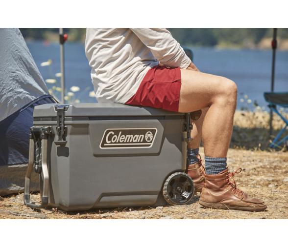 Coleman Nevera Convoy 65QT con Ruedas 61,5 L